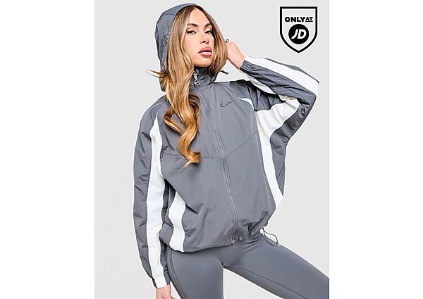 Nike Graphic Swoosh Woven Jacket grey