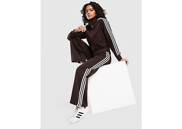 adidas Originals Denim Firebird Track Pants brown