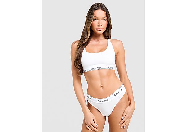 Calvin Klein Underwear Icon Cotton Thong white