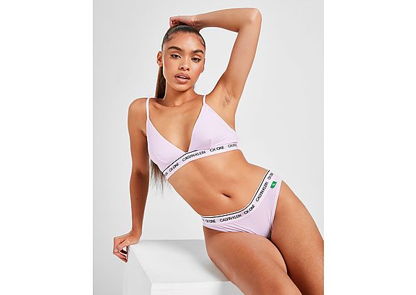 Calvin Klein Underwear CK One Recycled Thong purple