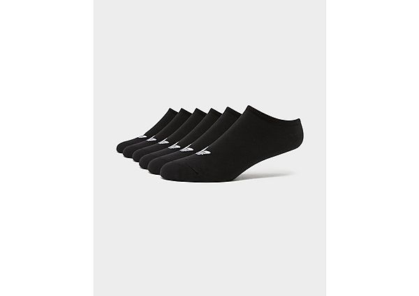 adidas Originals 6-Pack No-Show Socks black