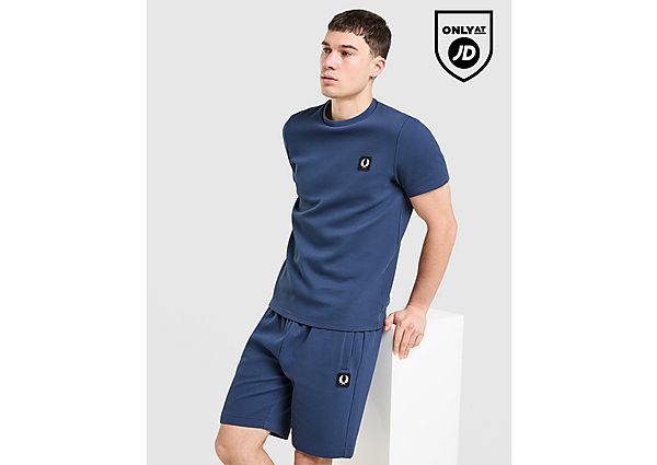 Fred Perry Waffle T-Shirt blue