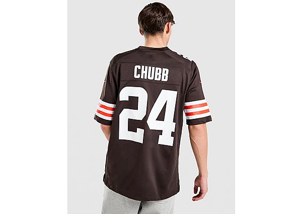 Nike NFL Cleveland Browns Chubb #24 Game Jersey brown
