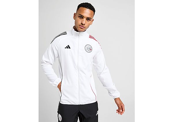 adidas AFC Ajax Pre Match Jacket white