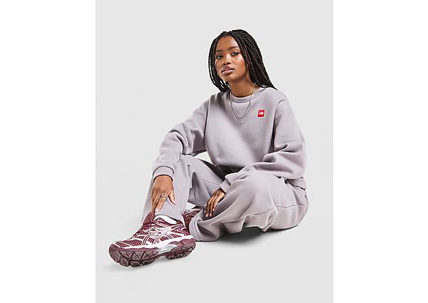 The North Face Red Box Crew Sweatshirt grey