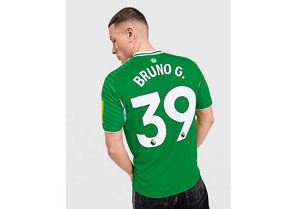 adidas Newcastle United FC 2025/26 Bruno G #39 Away Shirt black