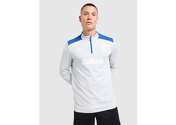 Umbro Rangers FC 1/2 Zip Training Top grey