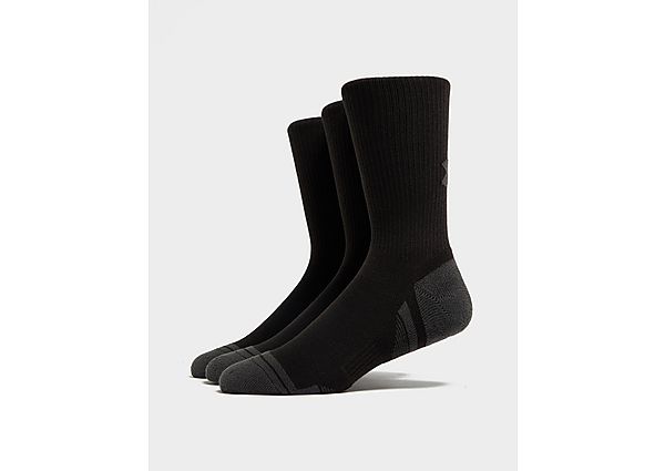 Under Armour 3-Pack HeatGear Tech Crew Socks black