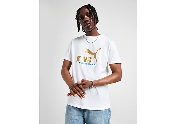 PUMA Olympique Marseille King T-Shirt white