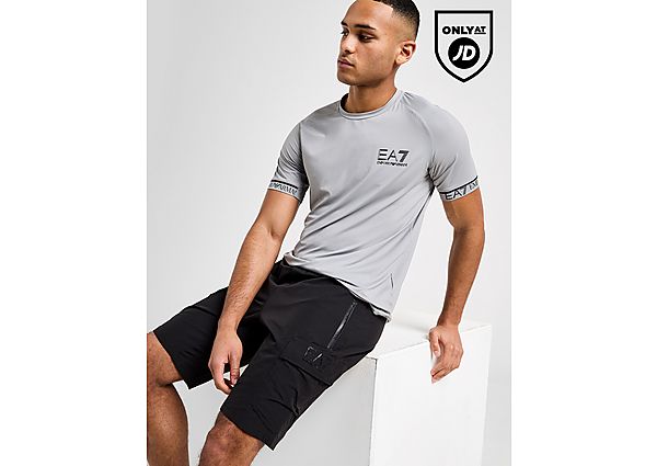 EA7 Emporio Armani Poly Tech T-Shirt grey