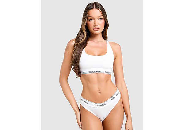 Calvin Klein Underwear Icon Cotton Bralette white