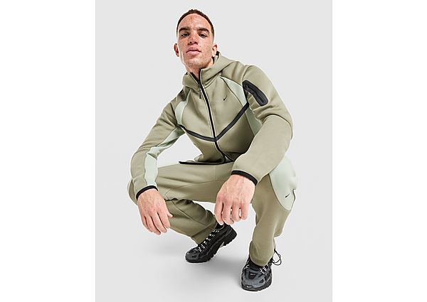 Nike Tech Pro Full Zip Fleece Hoodie green