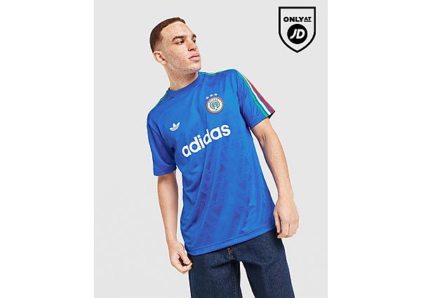 adidas Originals All Over Print T-Shirt blue