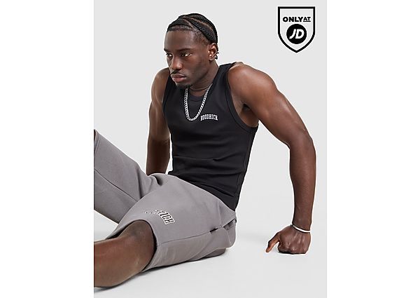 Hoodrich Varsite Rib Vest black