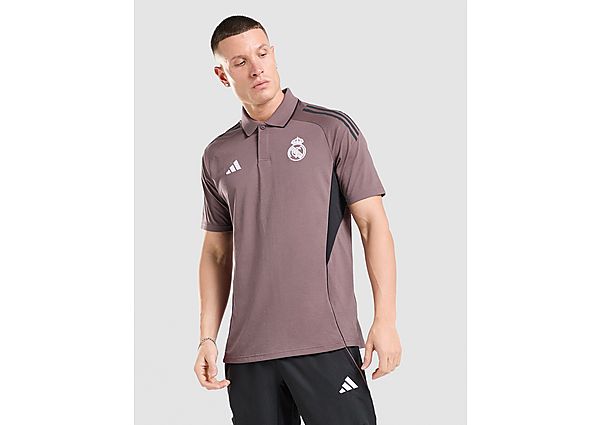 adidas Real Madrid Tiro 25 Polo Shirt purple