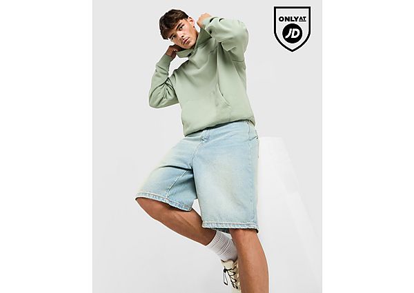 Unlike Humans Pigment Hoodie green