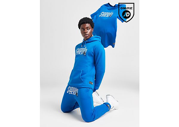 Supply & Demand Blaze Camo Hoodie blue