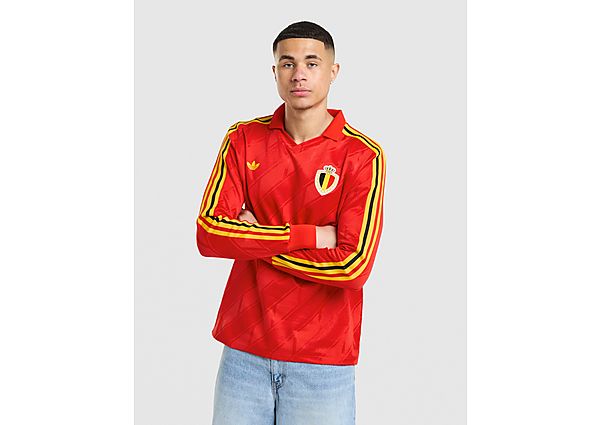 adidas Originals Belgium \'86 Retro Home Shirt red