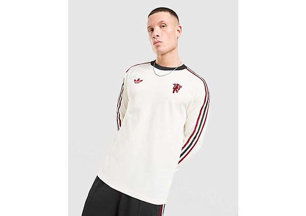 adidas Originals Manchester United FC OG Long Sleeve T-Shirt white