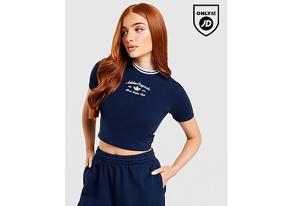 adidas Originals Leisure Club Slim T-Shirt blue
