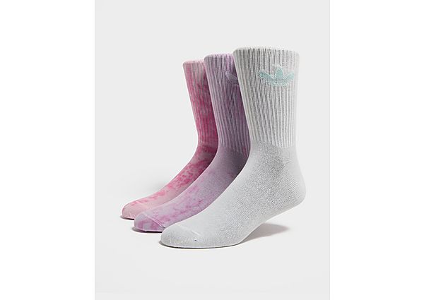 adidas Originals 3-Pack Tie Dye Socks pink