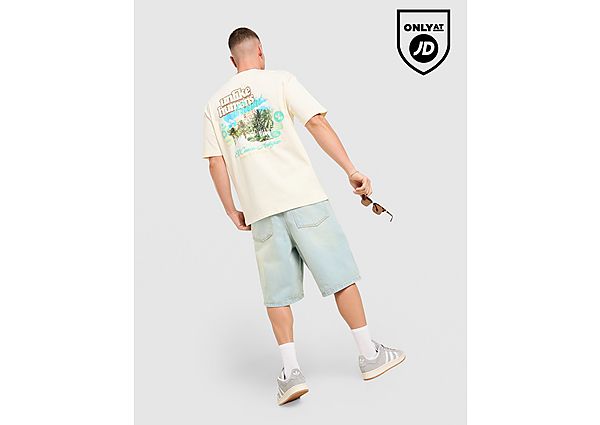 Unlike Humans Resort T-Shirt Beige