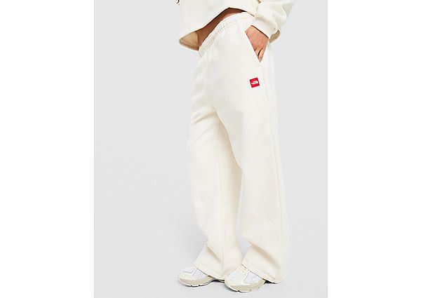 The North Face Red Box Wide Joggers white
