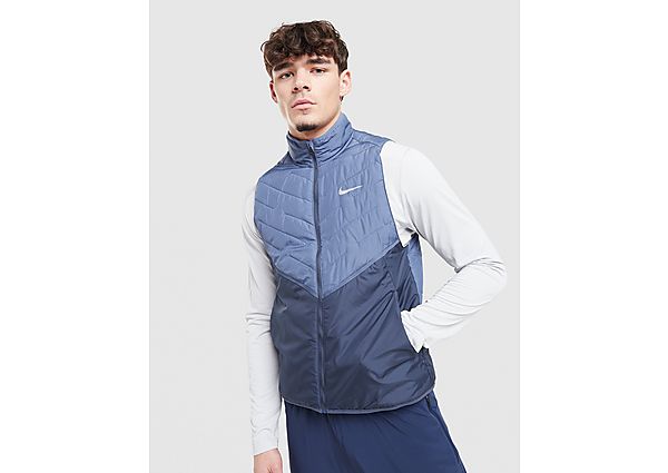 Nike Synthetic Repel Gilet blue