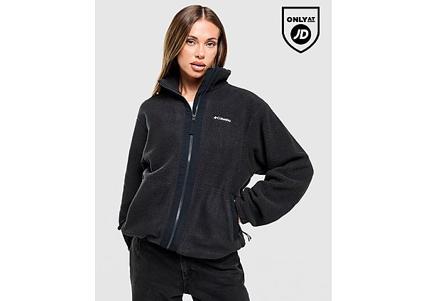 Columbia Teddy Full Zip Fleece Top black