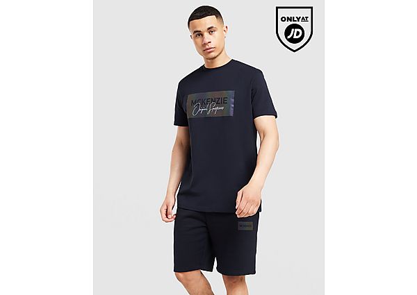 McKenzie Aura T-Shirt/Fleece Shorts Set blue