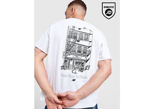 New Balance Cafe T-Shirt white