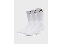 MONTIREX 3-Pack Crew Socks white