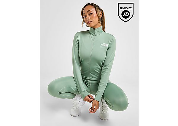 The North Face Tech Graphic Full Zip Top grey