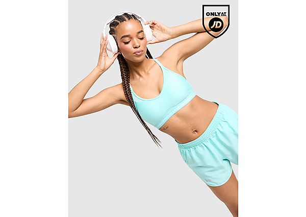 Under Armour Crossback Low Sports Bra blue