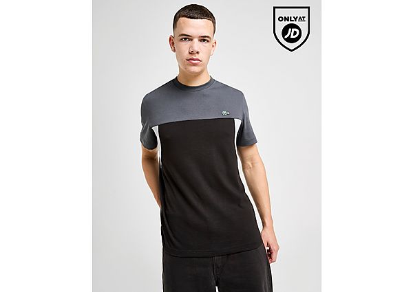 Lacoste Colour Block Panel T-Shirt black