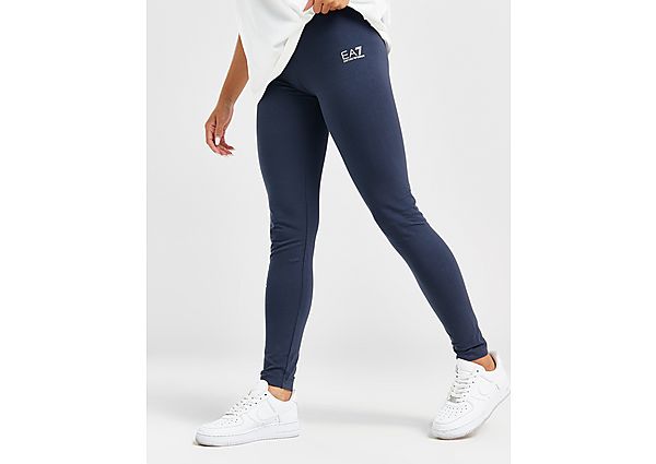 EA7 Emporio Armani Logo Leggings blue