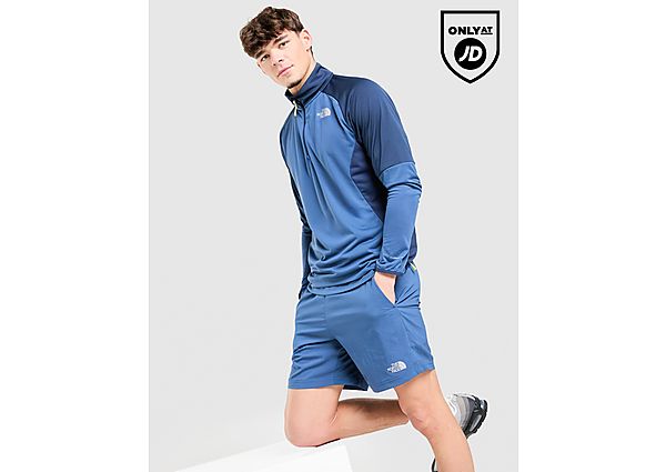 The North Face Performance 1/4 Zip Top blue