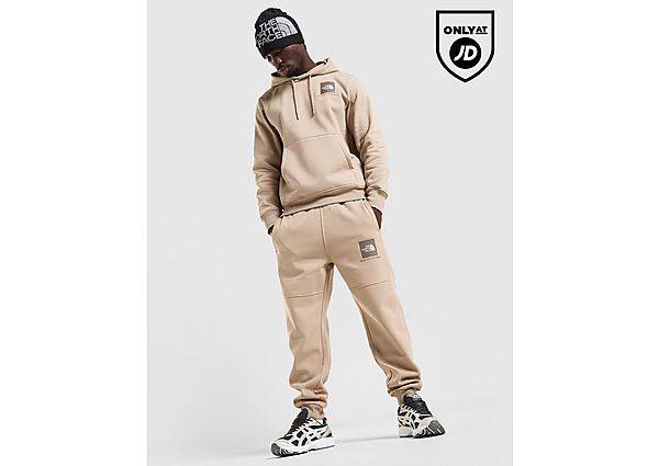 The North Face Fine Box Logo Joggers brown