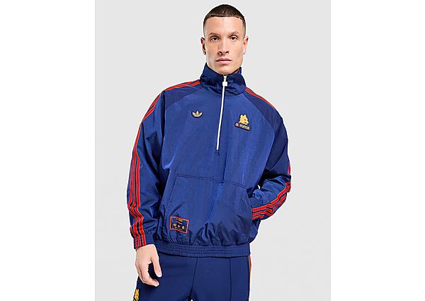 adidas Originals AS Roma Icons Jacket blue