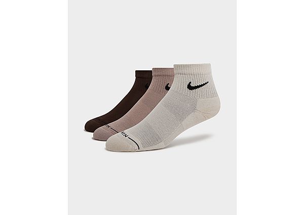 Nike 3-Pack Elevated 1/4 Socks Multi Coloured