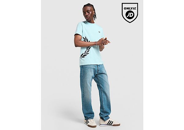 Fred Perry Side Logo T-Shirt blue