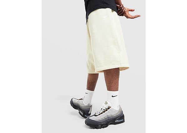 Nike Foundation Oversized French Terry Shorts brown