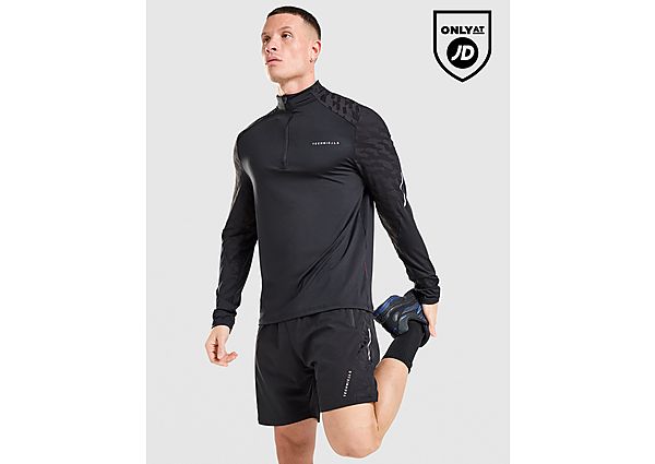 Technicals Harefield 1/4 Zip Top/Shorts Set black
