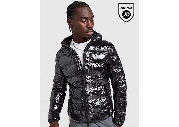 EA7 Emporio Armani Shiny Baffle Jacket black