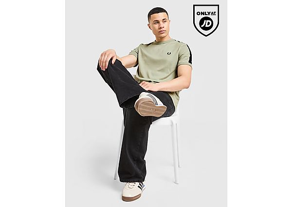 Fred Perry Tape T-Shirt green