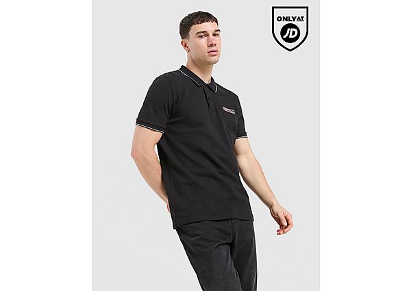 Reebok Tipped Polo Shirt black