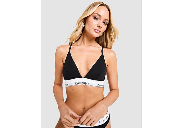 Calvin Klein Underwear Icon Cotton Triangle Bralette black