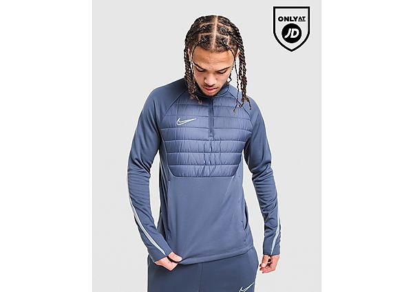 Nike Academy Winter Warrior 1/4 Top blue