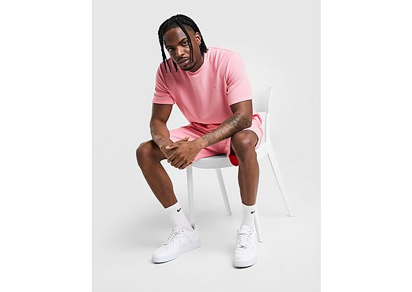 BOSS Ribbed T-Shirt pink