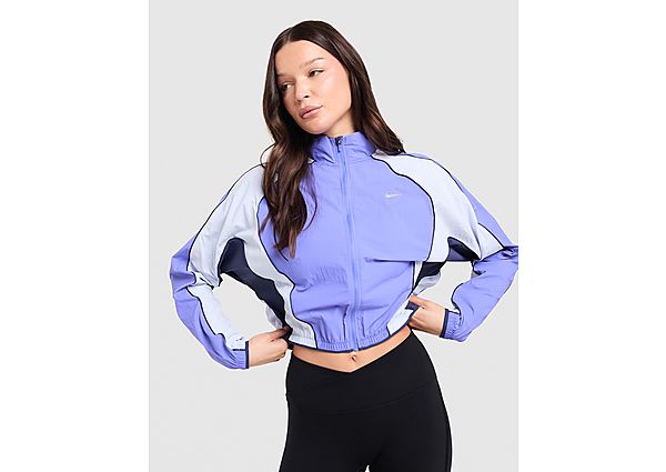 Nike Running Swift Colour Block Jacket purple